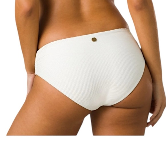 PRANA | NWOT MARTA OTTOMAN SWIM BOTTOM RIBBED HORCHATA SWIMSUIT | SIZE: MEDIUM - Picture 12 of 13